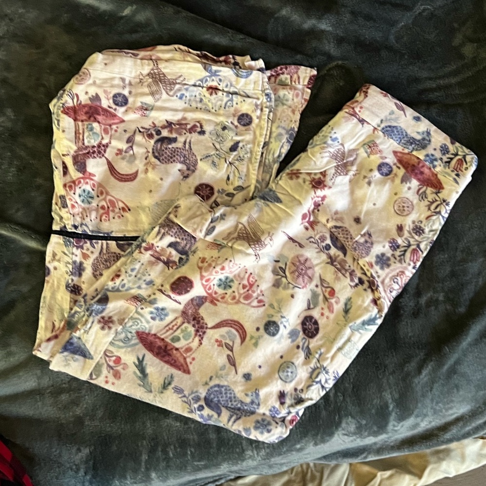Anthropologie Cozy pajama pants